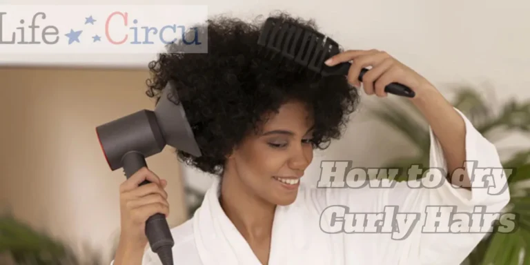 how to dry curly hair