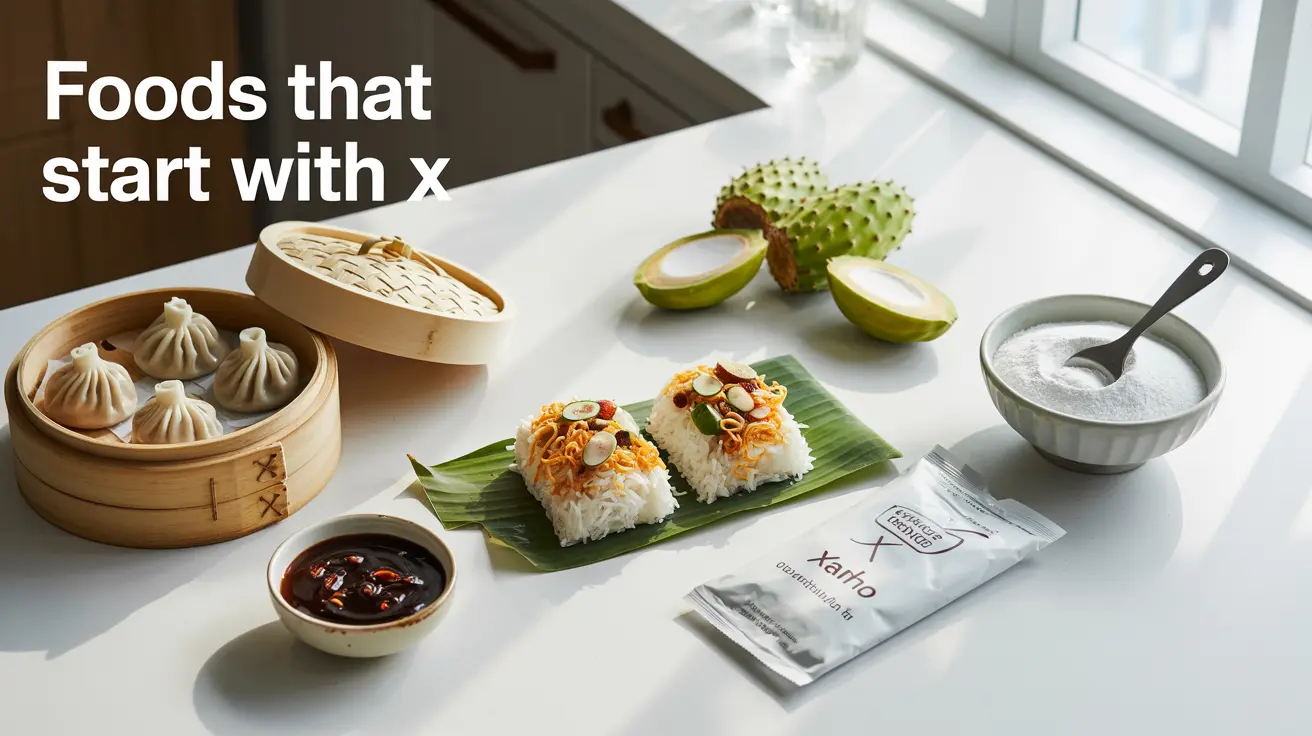 Foods That Start With X