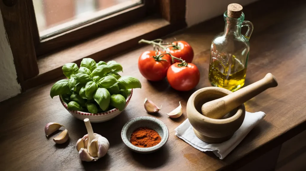basil in spanish food
