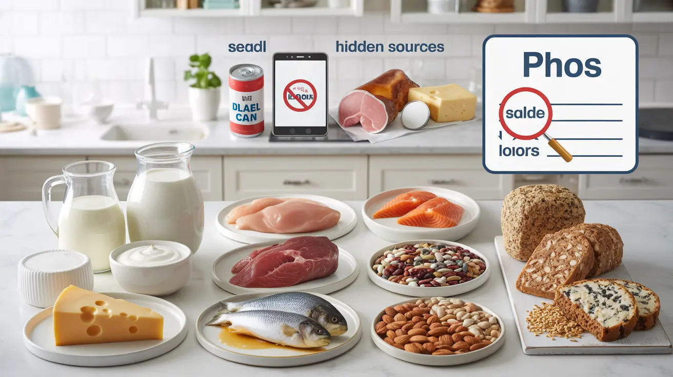 foods high in phosphorus