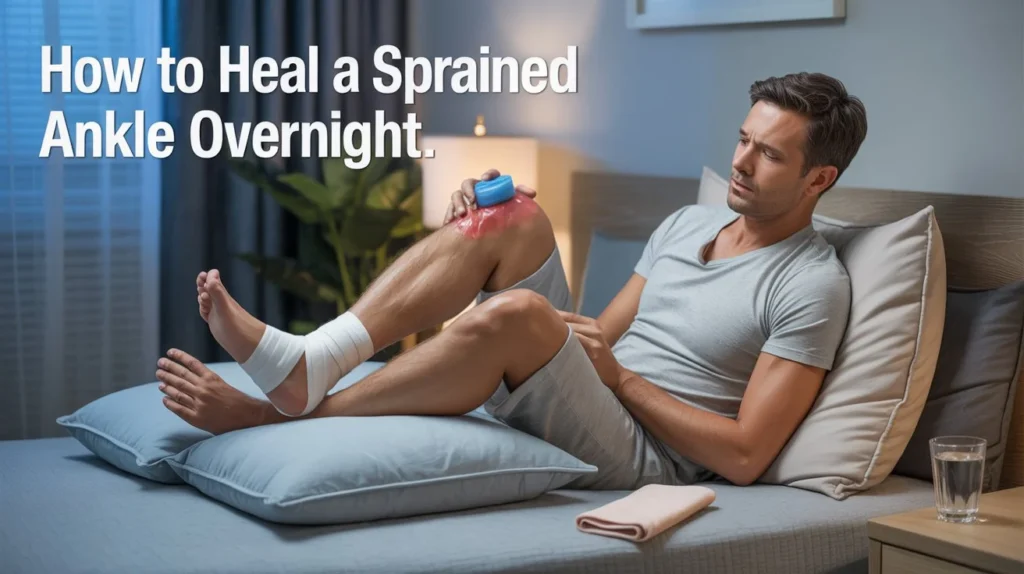 how to heal a sprained ankle overnight