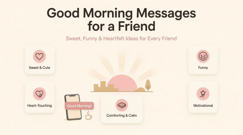 Good Morning Messages for a Friend