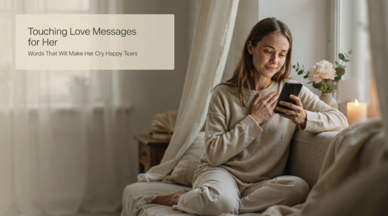 Touching Love Messages for Her to Make Her Cry