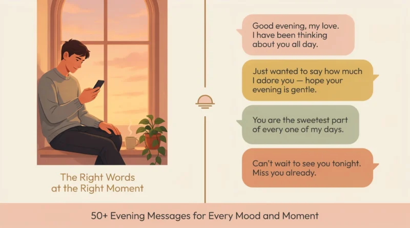 Good Evening Message For My Wife