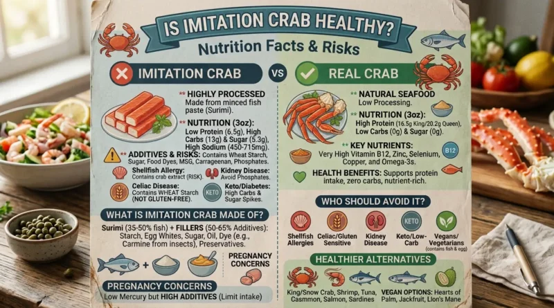 is imitation crab healthy