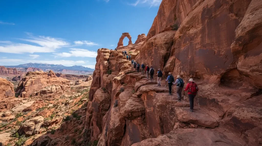 Best Time of Year and Time of Day to Hike Arches National Park