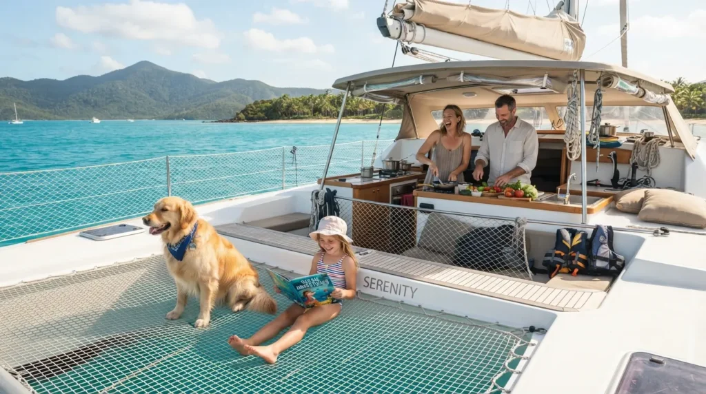 Can You Live on a Boat With Kids or Pets