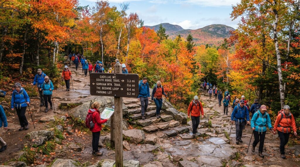 Crowded Is Acadia National Park