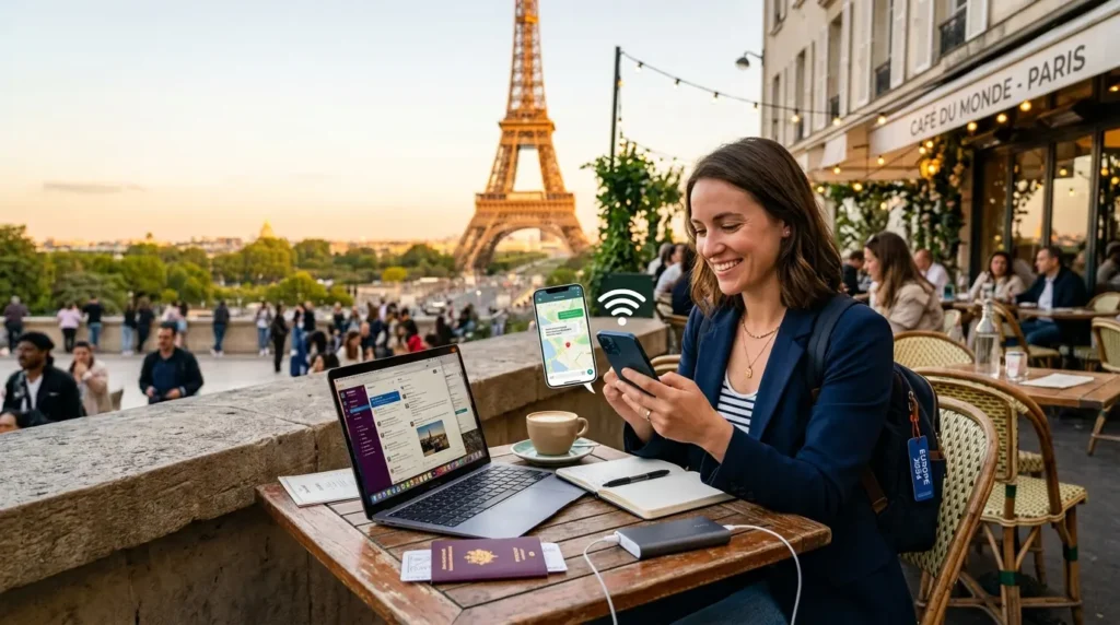 Do You Stay Connected on a Two Week European Vacation
