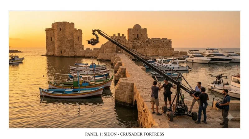 Byblos harbor and old town, one of the best places to visit in Lebanon