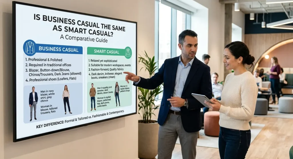 Is Business Casual the Same as Smart Casual