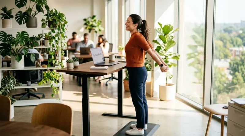 Person sitting at a desk all day illustrating a sedentary lifestyle and its health risks