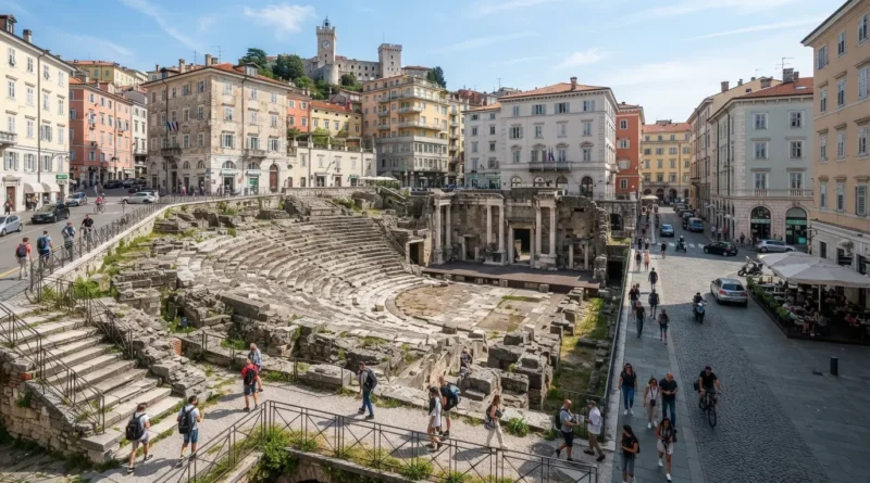 Piazza Unita d'Italia waterfront square, one of the top things to do in Trieste Italy