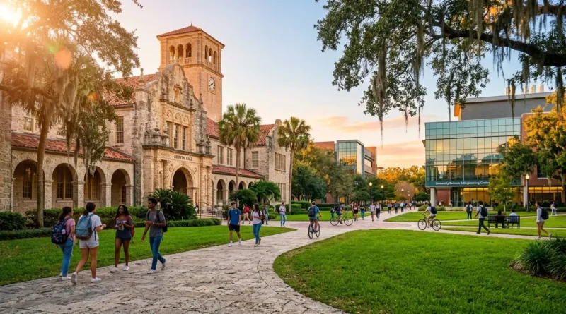 Florida acceptance rate 2026 data comparison for University of Florida and Florida State University showing SAT GPA and admissions trends by residency status