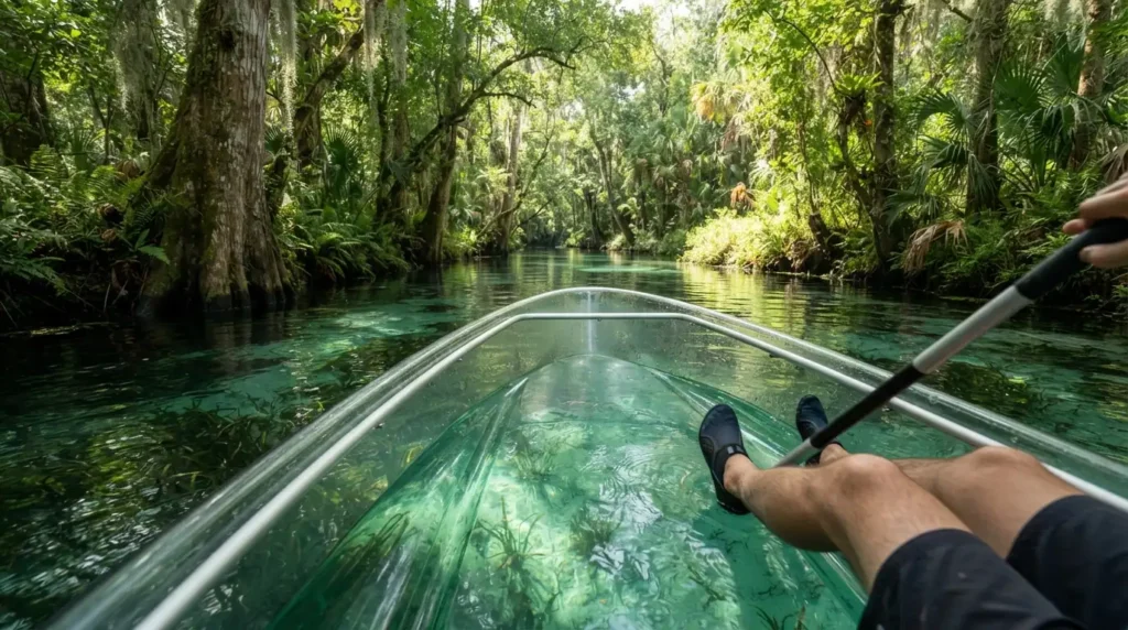 You See and Experience Paddling the Emerald Cut