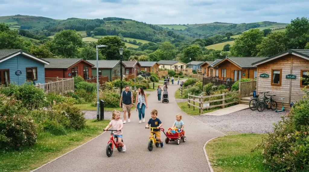 Bluestone Wales a Good Car-Free Holiday for Toddlers