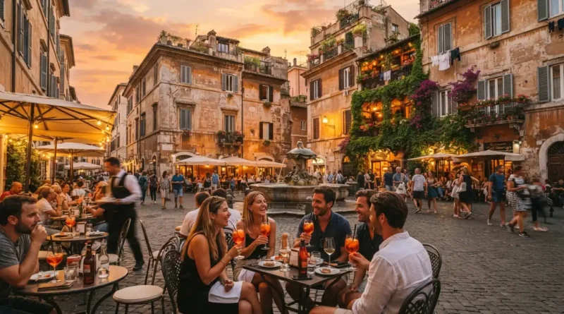 Must do Rome Colosseum and Trevi Fountain at sunrise