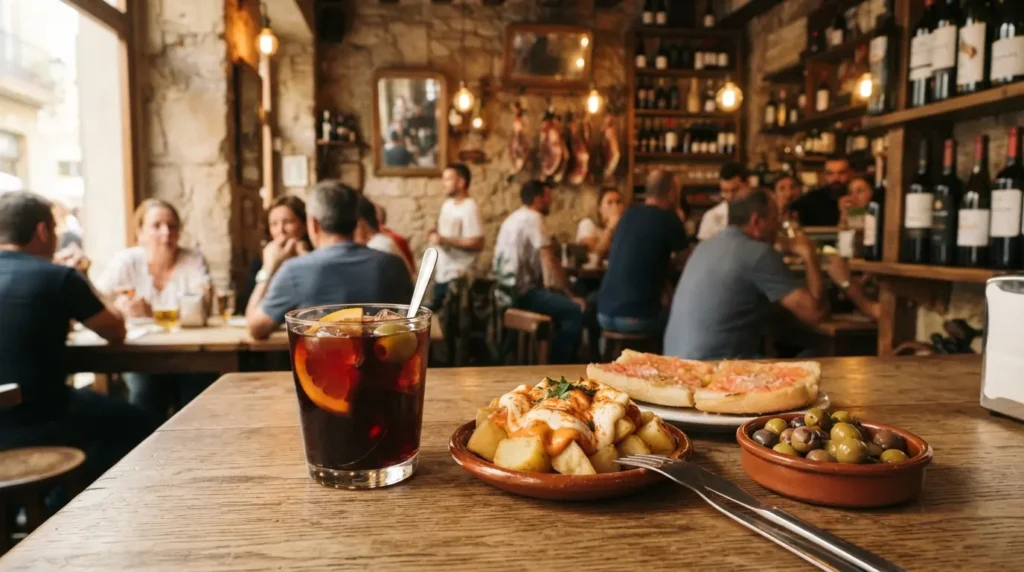 Vermut and Tapas Culture in Barcelona