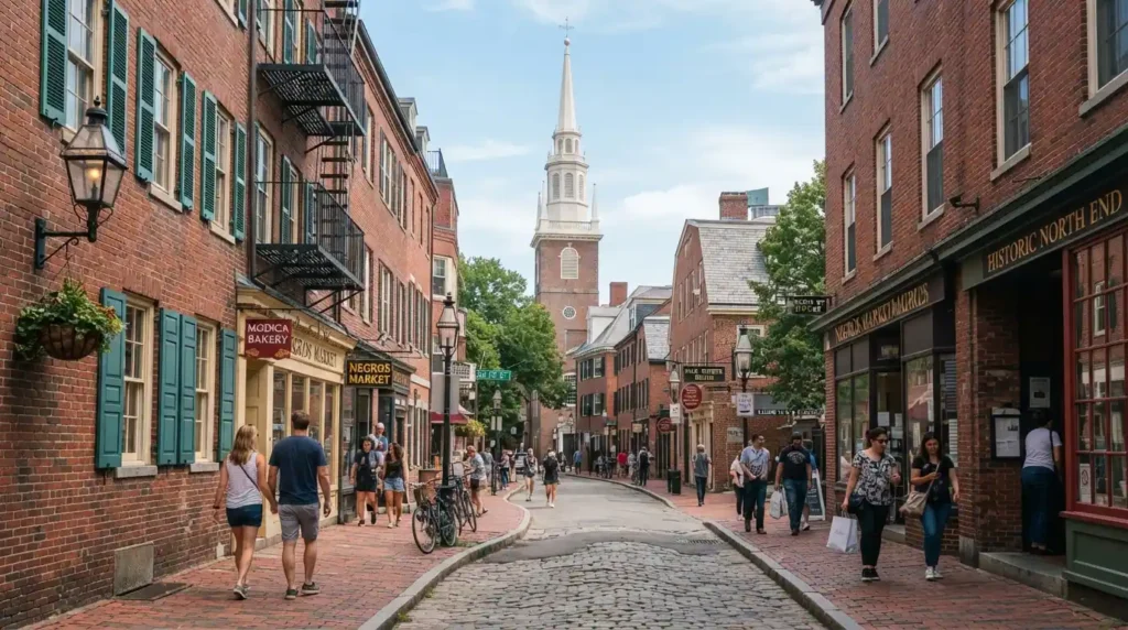 Boston's North End rewards wandering more than any checklist can capture