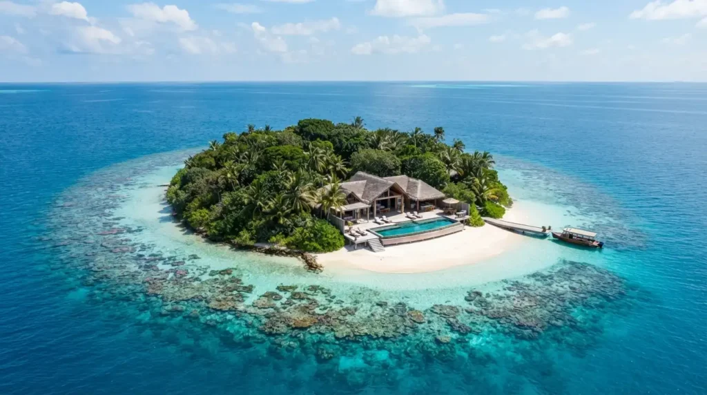 private island honeymoon