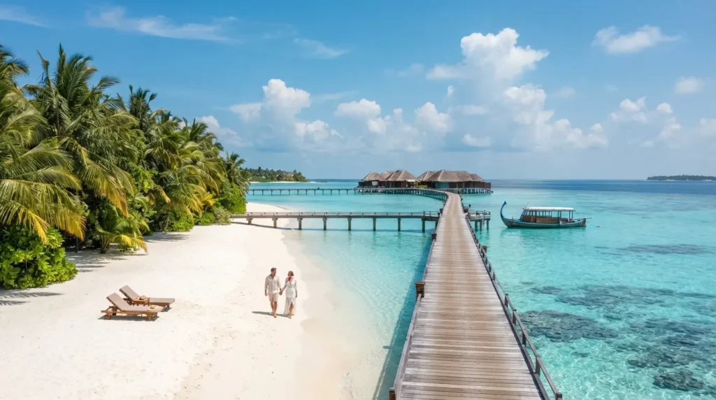 the best time of year for a Maldives or Fiji honeymoon