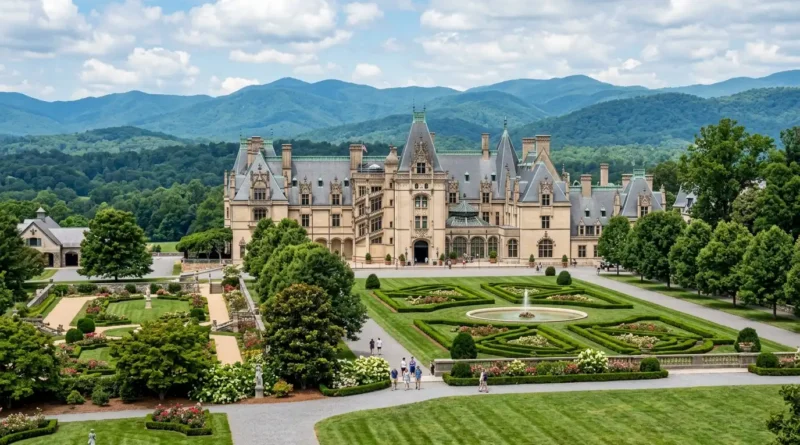 Biltmore Estate mansion, the top asheville must do attraction in North Carolina