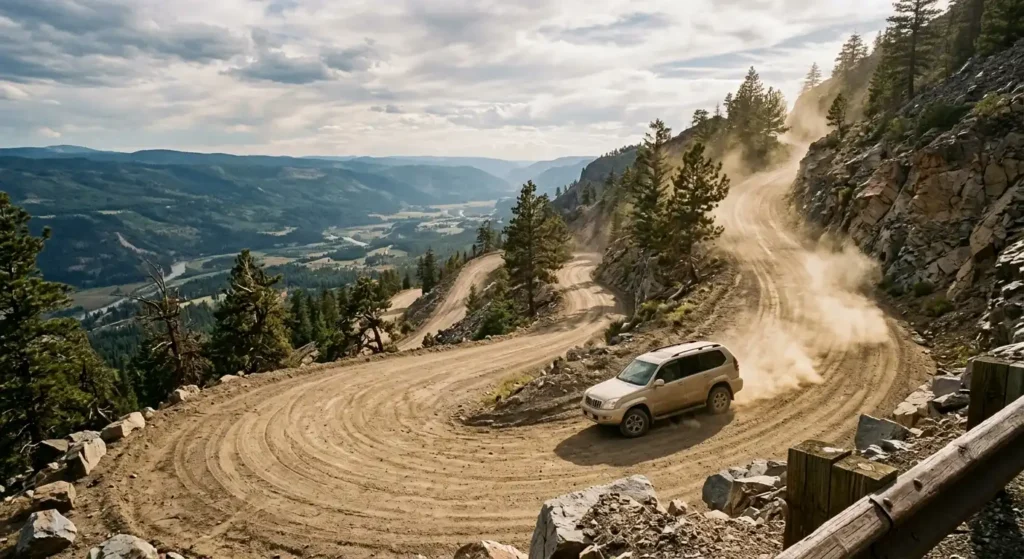 Must see Rocky Mountain National Park Old Fall River Road dirt drive