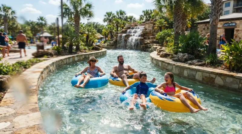 Resort in Texas JW Marriott San Antonio Hill Country lazy river water park