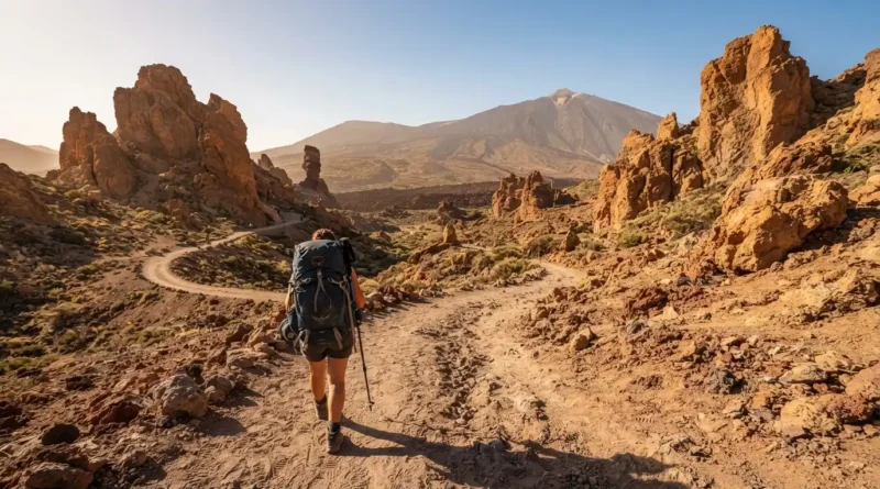 Must see Tenerife Mount Teide volcanic landscape and hiking trail