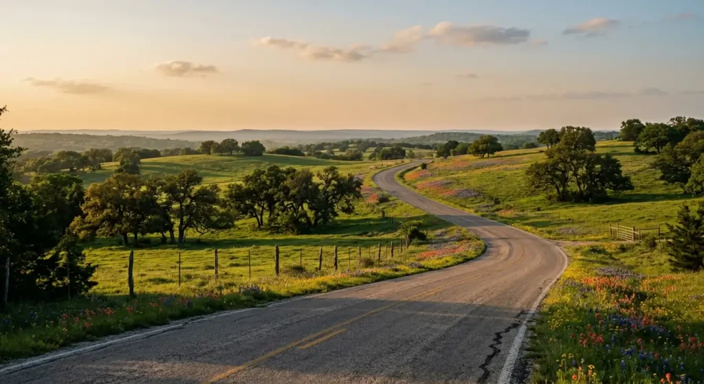 Texas weekend getaway Wimberley Blue Hole and Palo Duro Canyon views
