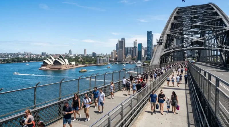 Sydney Opera House and Harbour Bridge view from Circular Quay, one of the best free things to do in Sydney