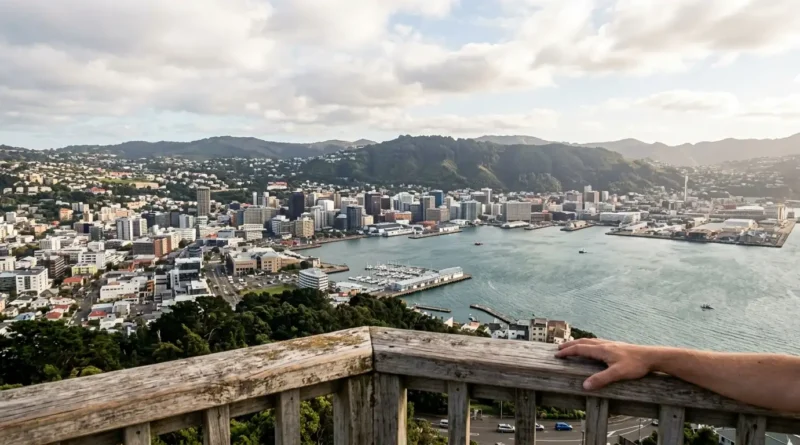 Things to do in Wellington cable car and harbor view from Mount Victoria