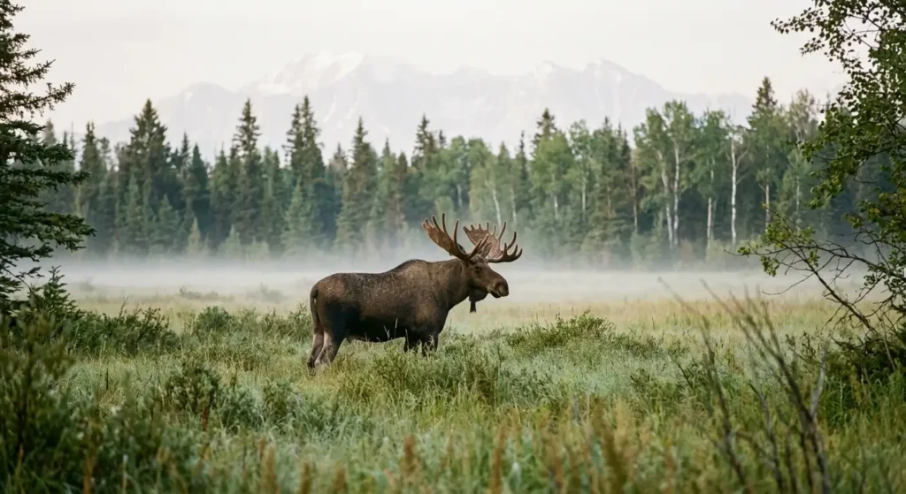 Must see Rocky Mountain National Park moose wildlife sighting
