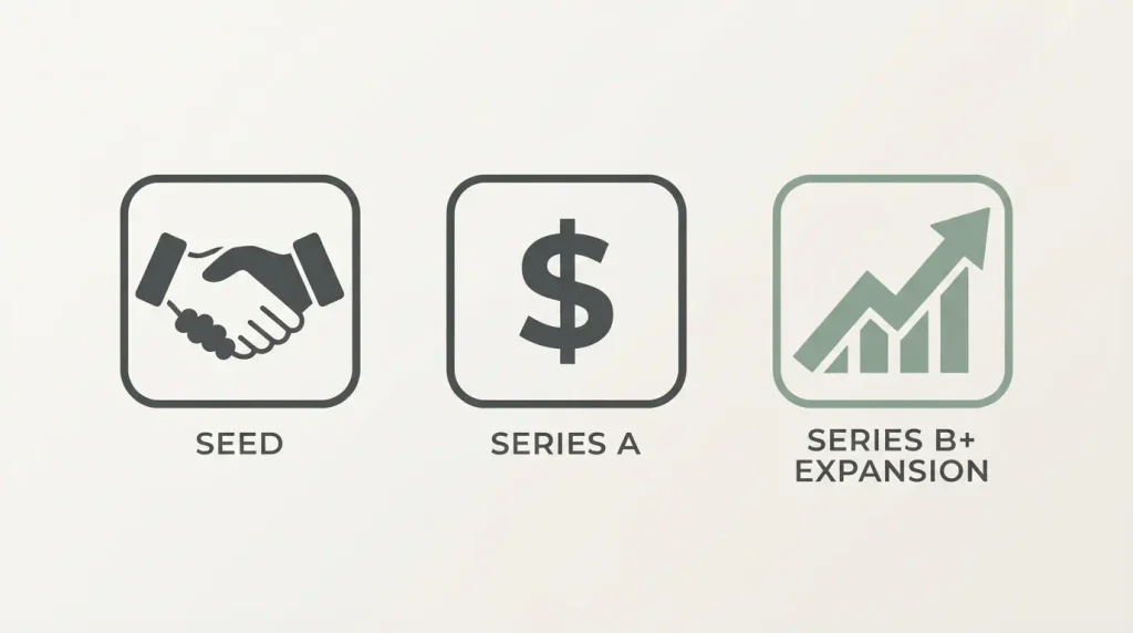 Zimbio Series A and Series B funding overview graphic