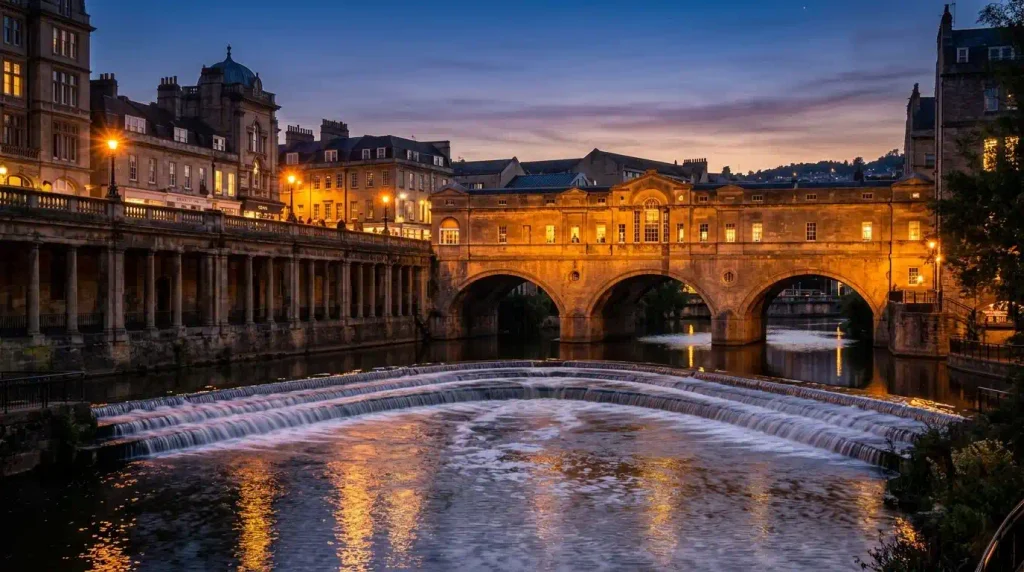 Royal Crescent Georgian arc Bath