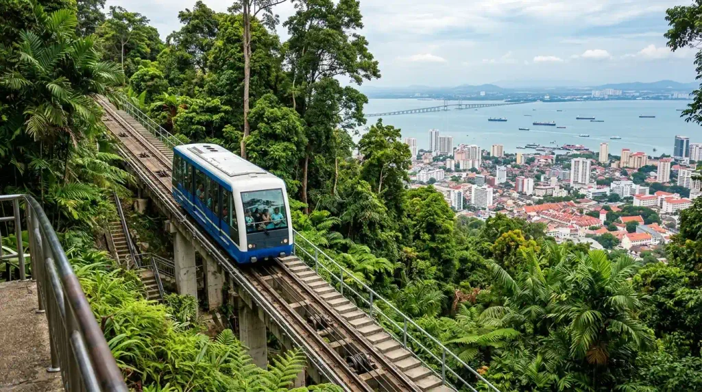 Penang Hill funicular Malaysia