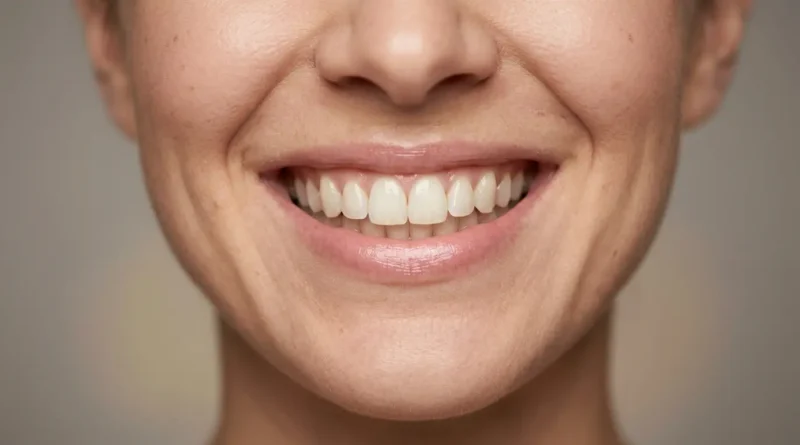 Celebrity dental implants before and after showing a natural even smile